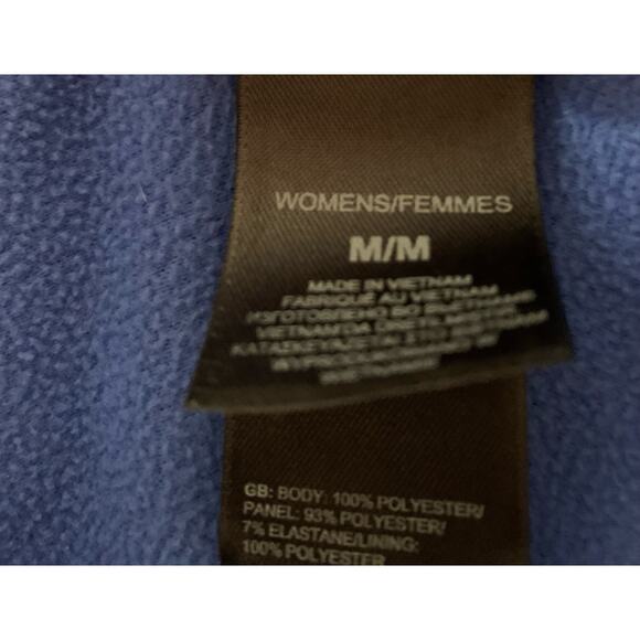 The North Face Full zip lightweight fleece blue and gray medium - Picture 2 of 9